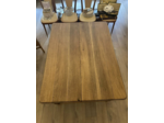 Ancienne table de salle à manger en chêne