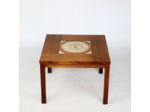 Table basse en palissandre et céramique