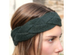 Headband Noé - Pur cachemire - Vert Impérial