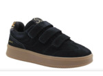 Casual sneakers women Black - Légend suede velcro - SJ