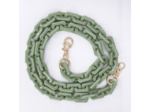 Chaine grosse maille avec pad universel-serie ROMA-VERT BRILLANT 1.2M