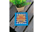 Carte "bon anniversaire" 11x11cm