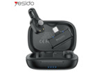 YESIDO Microphone Cravate Noir