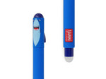 Stylo requin à encre thermosensible effaçable - couleur bleue