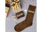 STC, Chaussettes à paillettes - BOUDEUSE