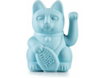DONKEY Products – Chat Porte-Bonheur Bleu – Chat décoratif Japonais dans Une Couleur Mate élégante, env. 15 x 10,5 cm