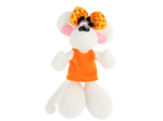 Peluche Diddlina en robe orange 20cm