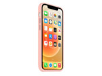 Coque Silicone Moxie BeFluo Fine et Légère pour iPhone 14 Plus, Intérieur Microfibre - Rose clair