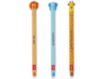 Trio de stylo Legami à encre thermosensible effaçable - couleurs orange, bleue et noire