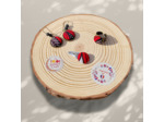 Boucles d'oreilles bouton "Milano"