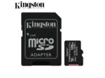 KINGSTON Carte Mémoire MicroSD 64/128/256Go 100MB/s