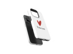 Signature Love - White | Coque de téléphone 3D 2en1 Ultra-résistante