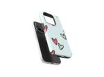 Little Hearts | Coque de téléphone 3D 2en1 Ultra-résistante
