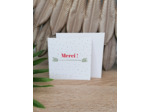 Carte "Merci" 11x11 cm