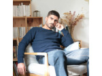 Le Pull Waffle - Mérinos Cachemire - Navy