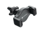 FORCELL F-GRIP Carbon H-CF509 - Support noir pour téléphone sur grille de ventilation