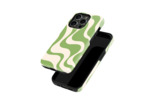 Serene Greens | Coque de téléphone 3D 2en1 Ultra-résistante