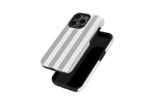 Grey Stripes Case | Coque de téléphone 3D 2en1 Ultra-résistante