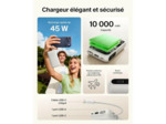 BELKIN Batterie externe 10 000/20 000 mAh 1 USB-C PD 45W + 1 USB-A 18W + Câble USB-C
