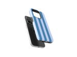Blue Stripes Case | Coque de téléphone 3D 2en1 Ultra-résistante
