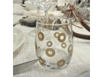 Boîte de 6 gobelets dorés
