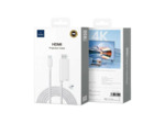 Câble Type-C vers HDMI Wiwu WI-PS001 1.8m Blanc