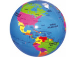 CALY GLOBE GONFLABLE MONDE