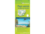 CARTE ZOOM PAYS VAROIS, GORGES DU VERDON