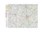 CARTE DEPARTEMENTALE MAYENNE, ORNE, SARTHE