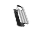 Grey Stripes Case | Coque de téléphone 3D 2en1 Ultra-résistante