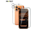 PROTECT Pack de Protection Coque + Protection Lentille + Verre Trempé iPhone (Tous les modèles)