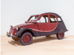 2 CV en Bois - Rouge et Noire