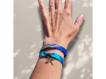 Bracelet double-tour avec breloque "Brocéliande"