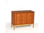 Commode scandinave en teck