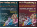Lot 2 DVD Karaoké Mania ''Les Inoubliables'' 1 et 3 - 20 Titres