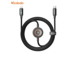 MCDODO Câble de charge montre connectée USB-C vers USB-C 60W + Pad de charge à induction Apple Watch (1.5m)