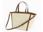 Sac cabas Maud beige camel Vanessa Wu