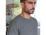 Le Pull Cannelé - Mérinos Cachemire - Anthracite chiné
