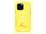 Mon Run Strava - Jaune | Coque 3D 2en1 Ultra-résistante