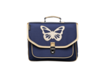 Cartable moyen Papillon Bleu