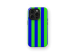 Neon Green Stripes Case | Coque de téléphone 3D 2en1 Ultra-résistante