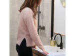 Pull Arsène - Mohair Mérinos - Vieux Rose