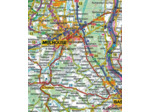ALSACE ET LORRAINE 1/275.000 (CARTE GRAND FORMAT LAMINEE)