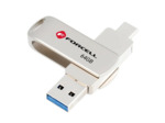 FORCELL F-DATA Clé USB double ports 32/64/128Go (USB, USB-C)