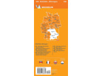 CARTE REGIONALE ALLEMAGNE SUD-EST, BAVIERE