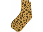 STC, Chaussettes paillettes courtes - Léopard (taille unique 36-42)