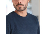 Le Pull Waffle - Mérinos Cachemire - Navy