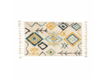 Tapis aztèque bleu 70x145 cm