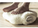 Bouillotte en peau véritable