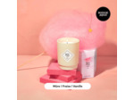 Bougie Bracelet en Or - Parfum Barbe à Papa aux Notes de Fraise, Vanille et Mûre